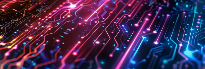 fiber optics background and lots of light spots