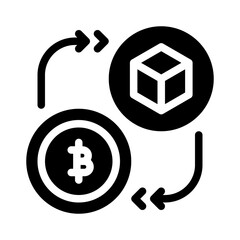 exchange glyph icon