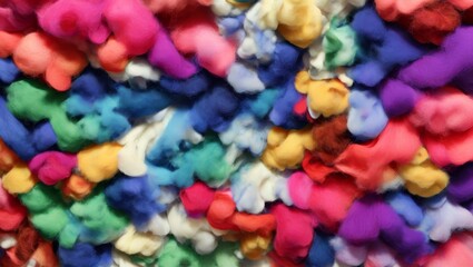 Fototapeta na wymiar wool Colorful spools of thread 