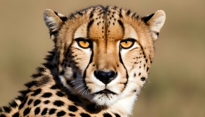 A-Cheetah-With-Its-Eyes-Narrowed-Focused-On-Its-T- 2