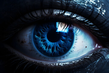 Blue eye pupil, blue eyes, blue pupil eyes