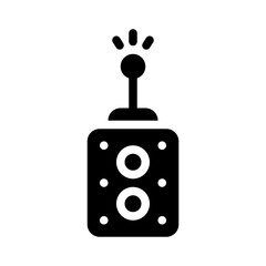 Obraz premium controller glyph icon