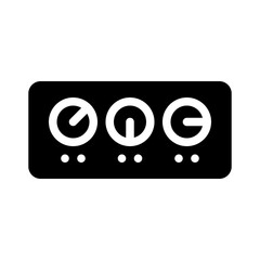 meters glyph icon