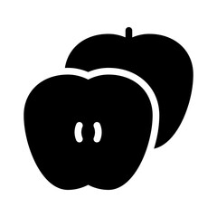 apple glyph icon