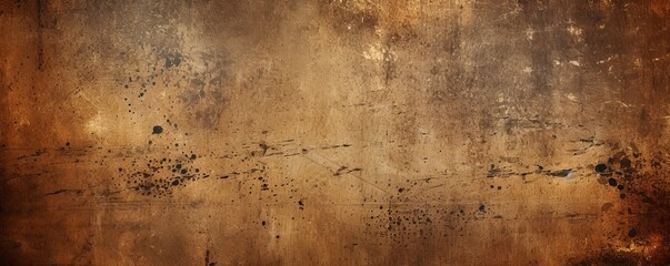 Brown hue photo texture of old paper with blank copy space for design background pattern