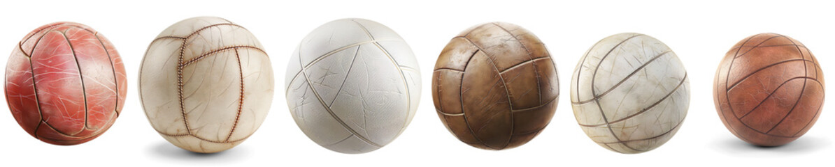 Volleyball Ball isolated on a transparent background 
