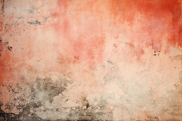 Coral dust and scratches design. Aged photo editor layer grunge abstract background - obrazy, fototapety, plakaty