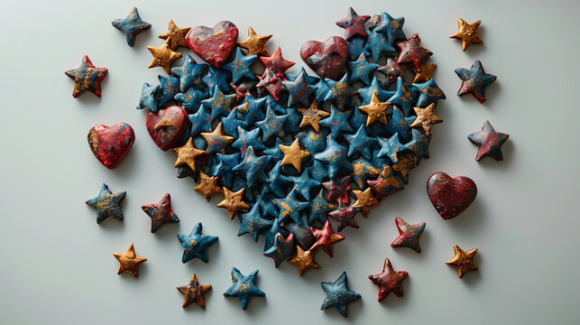 Europe Day. Great background for a greeting card.