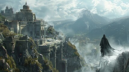 Secret gatherings of legendary sorcerers atop ancient ruins
