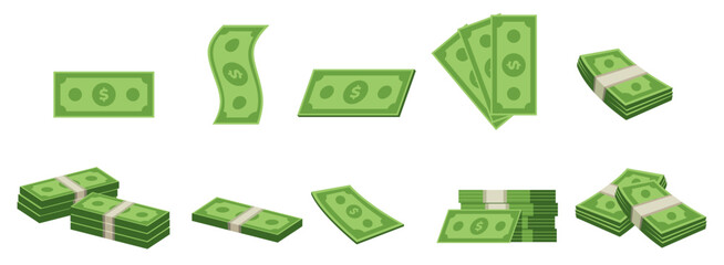 Money Dollar Illustration Collection