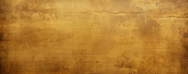 Fototapeta na wymiar Gold paper texture cardboard background close-up. Grunge old paper surface texture with blank copy space for text or design 