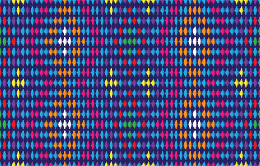 Geometric ethnic pattern seamless design for background, wallpaper, fabric, textile.