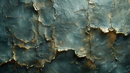 Fototapeta premium Aged rustic metal texture with peeling paint