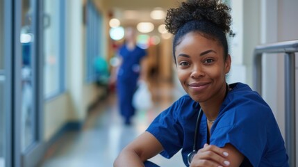 Nursing resilience training programs incorporate mindfulness, self-care practices, and peer support networks to build resilience and prevent burnout among nursing professionals - obrazy, fototapety, plakaty