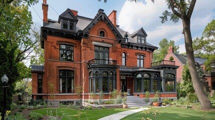 Fototapeta premium Renovation remodeling projects breathe new life into existing structures, preserving historical significance while meeting modern needs