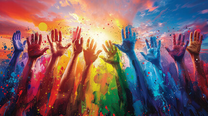 Illustration. International Day Against Homophobia. Stop Homophobia.