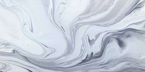 Gray fluid art marbling paint textured background with copy space blank texture design 