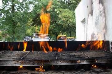 Charbon barbecue