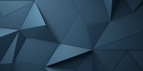 Indigo abstract color paper geometry composition background with blank copy space for design geometric pattern 