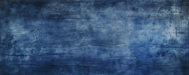 Indigo dust and scratches design. Aged photo editor layer grunge abstract background - obrazy, fototapety, plakaty