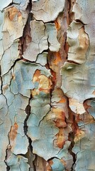 Dried earth texture: cracked soil