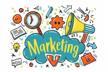 "Marketing" ::10 , a man in front of blackboard that build a marketing strategy on a white background, ::1 --chaos 10 --ar 3:2 --style raw Job ID: 49c28711-bc3c-4b4f-a53c-283196c193f0