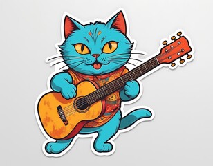 Rockstar Kitty: A Feline Musical Prodigy