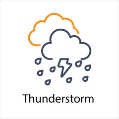 Thunderstorm  icon