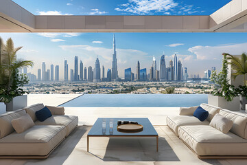 dubai skyline infinity pool appartment property for sale 2030 