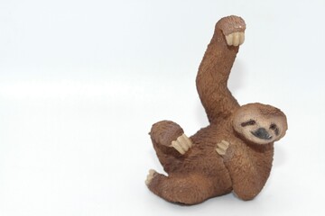 miniature figurine toy of a sloth © marco
