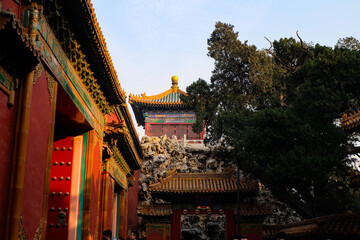 The Forbidden City, Imperial Royal, Quing Dynasty, Beijing, China 