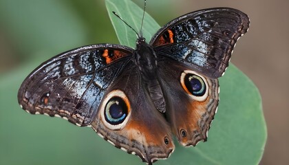 A-Butterfly-With-Wings-Resembling-A-Butterflys-Ey- 2
