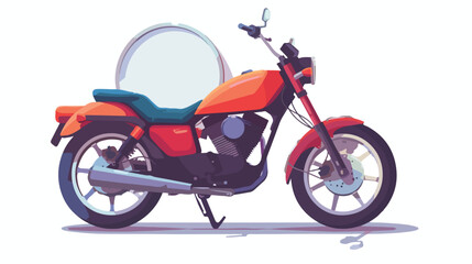 Fototapeta na wymiar Motorcycle mirror icon vector illustration symbol d