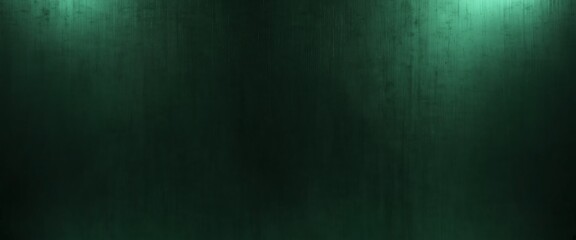 plain green bright shiny glossy polished brushed metal background texture metallic of sheet steel plate surface panoramic wide angle from Generative AI - obrazy, fototapety, plakaty