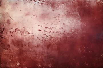 Maroon dust and scratches design. Aged photo editor layer grunge abstract background - obrazy, fototapety, plakaty