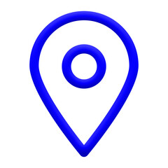 blue location icon 