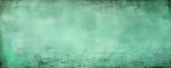 Mint Green dust and scratches design. Aged photo editor layer grunge abstract background