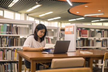 Young student eagerly enters the classroom, ready to immerse themselves in world of learning and...