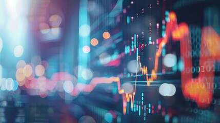 Bond yield curve on a digital screen, crisp detail, focused view, interest rate predictions low noise