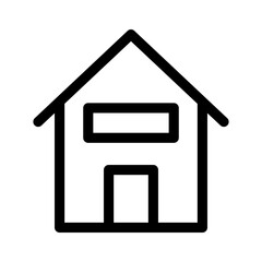house icon or logo isolated sign symbol vector illustration - high quality black style vector icons