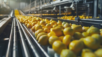 Citrus fruit production line