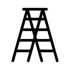 ladder icon or logo isolated sign symbol vector illustration - high quality black style vector icons