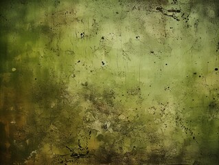 Olive dust and scratches design. Aged photo editor layer grunge abstract background