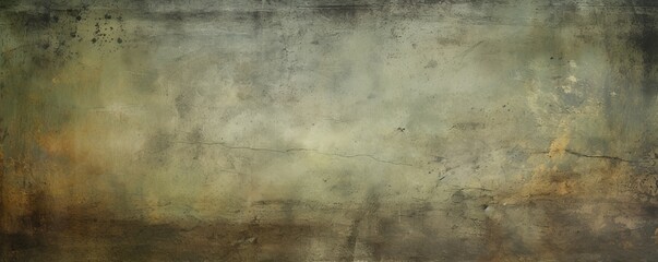 Fototapeta na wymiar Olive dust and scratches design. Aged photo editor layer grunge abstract background