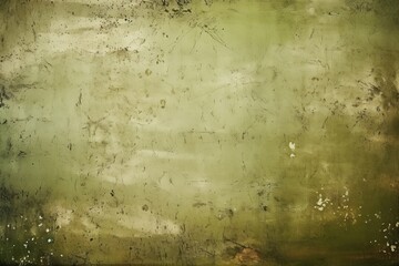 Olive dust and scratches design. Aged photo editor layer grunge abstract background - obrazy, fototapety, plakaty