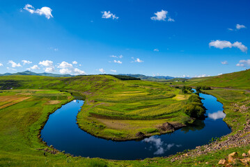 Oxbow on the Maletsunyane River