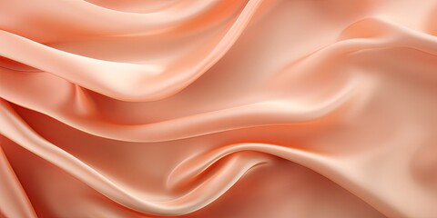 Peach vintage cloth texture and seamless background with copy space silk satin blank backdrop design 