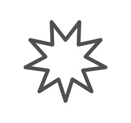 Creativity related icon outline and linear vector.