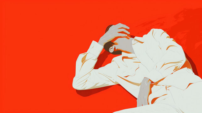 Sleep deprivation, need to sleep, Sunday mood, lazy Sunday, nap, want to sleep, close your eyes, fatigue, tiredness, lay flat