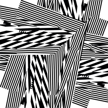 black and white background, op art halftone lines pattern, vector modern design texture